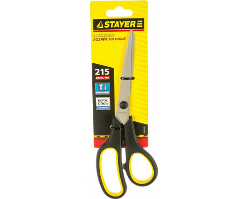 Ножницы технические STAYER MASTER изогнутые, 215мм 40466-21