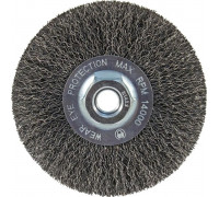 Щетка обдирочная для УШМ D.BOR круглая METAL Standard D-115 мм М14 гофрированная (арт. D20-MS-115-M14-030) D20-MS-115-M14-030