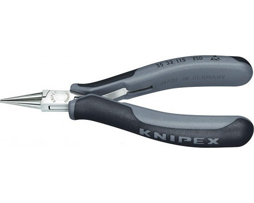 Круглогубцы прецизионные антистатические KNIPEX 3532115ESD 115 мм KN-3532115ESD