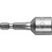 Насадка шестигранная ЗУБР МАСТЕР с торцовой головкой, магнитные, cr-v, e 1/4