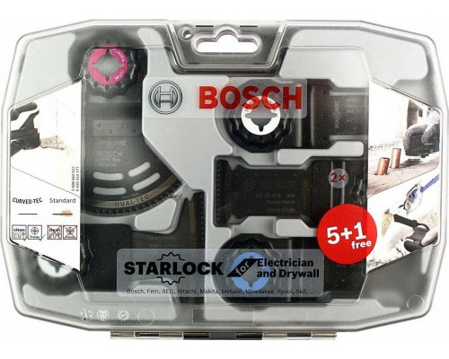 Набор насадок для МФИ BOSCH RB-6ER SET 6шт. 2608664622