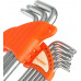 Набор ключей TORX PATRIOT SKT-9L длинные T10-T50 CRV, 9 предметов 350002007