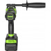 Дрель-шуруповерт аккумуляторная GREENWORKS GD24DD140 ударная, 24V, АКБ 4Ач и ЗУ 3707607CUB
