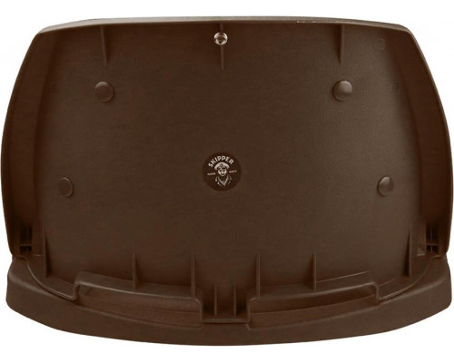 Кресло складное с мягкими накладками SKIPPER коричневый SK75109BRN