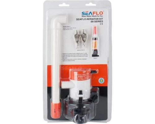Помпа циркуляционная SEAFLO 22 л/мин, патрубок 19 мм, 12V, с аэраторной трубой SFBP1-G350-09