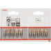 Бита для заворачивания BOSCH РH2х25 мм TIN (уп.10шт) 2607001547
