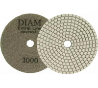 Алмазная тарелка на липучке DIAM АГШК 100*2,5 №3000 Extra Line Universal (сухая/мокрая) 000678
