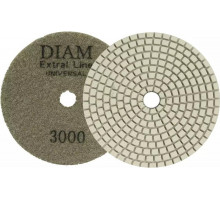 Алмазная тарелка на липучке DIAM АГШК 100*2,5 №3000 Extra Line Universal (сухая/мокрая) 000678
