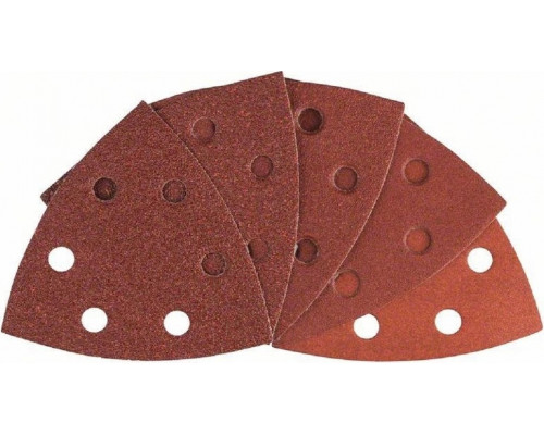 Набор шлифовальных листов для МФИ BOSCH 93 мм 6 отв. Р 60-240 VELCRO (уп.10шт) RED WOOD TOP GOP/PMF 2608607540
