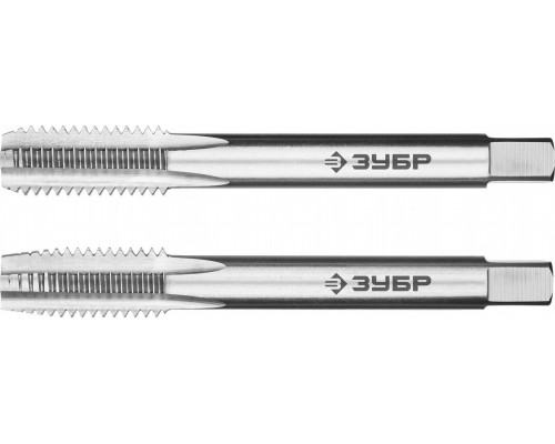 Комплект метчиков ЗУБР машинно-ручных М10x1.5мм, сталь Р6М5 4-28007-10-1.5-H2_z01