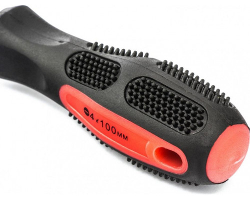 Отвертка шлицевая MATRIX Anti-Slip 4.0 х 100 мм 12210