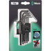 Набор ключей TORX WERA 967 PKL/9 SB, 9 предметов