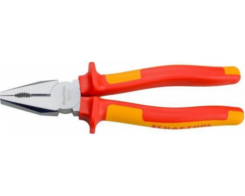 Плоскогубцы диэлектрические KRAFTOOL ELECTRO-KRAFT 1000 V, 200 мм, комбинированные 2202-1-20_z01