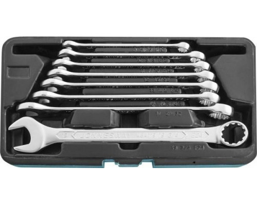 Набор ключей комбинированных с профилем SUPER TECH JONNESWAY W84108S, 8 предметов 048913