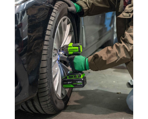 Гайковерт аккумуляторный GREENWORKS IW5500 ударный 24V, без АКБ и ЗУ 3805007