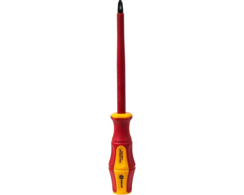 Отвертка крестовая диэлектрическая Кобальт 646-515 ultra grip ph-3х150 мм cr-v, двухкомпонентная руко