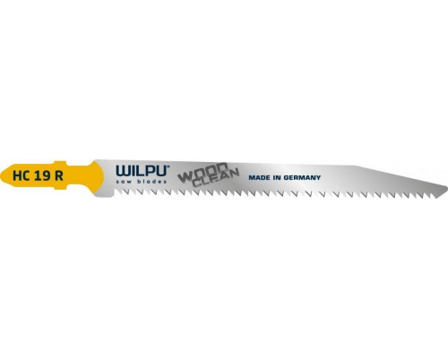 Пилки по дереву WILPU HC 19 R Star для ламината, паркета, дсп, плит 5шт/уп 210600005