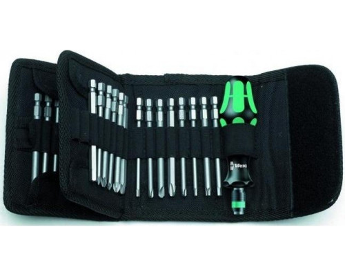 Отвертка с битами WERA Kraftform Kompakt 62 33 предмета WE-059297 WE-059297