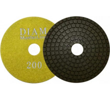 Алмазная тарелка на липучке DIAM АГШК 100*2,5 №200 Master Line (мокрая) 000576