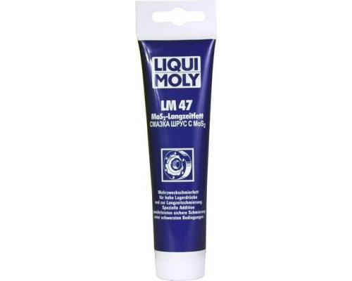 Смазка ШРУС с дисульфидом молибдена LIQUI MOLY LM 47 Langzeitfett + MoS2 0,1 л. 1987/3510 3510/1987