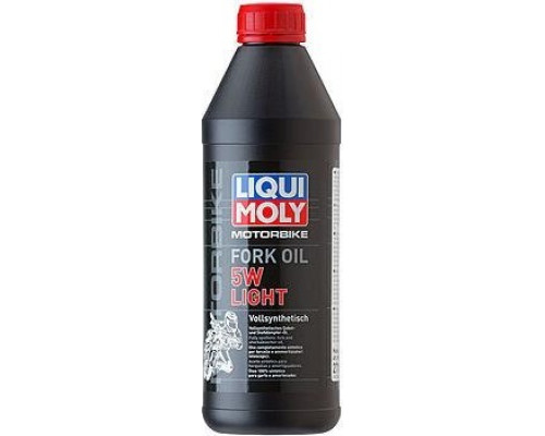 Масло для вилок и амортизаторов LIQUI MOLY Motorbike Fork Oil Light 5W 1 л 2716 синтетическое 2716