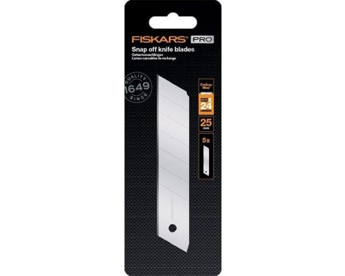 Лезвие сменные 5 шт. 25 мм FISKARS CarbonMax 1027233 1027233