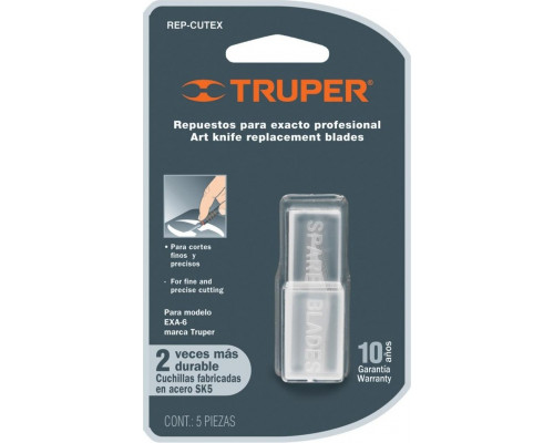 Лезвие для ножа TRUPER REP-CUTEX упаковка 5 шт. 16979 16979