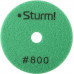 Шлифовальный круг по камню Sturm 9012-D100-800 алмазный гибкий, 100 мм, p800, сухое шлиф.
