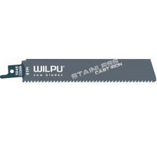 Полотна для сабельных пил WILPU 3049/150 HM цв. металлов,чугуна,арм.резины 1шт/уп 1661500001
