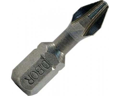 Бита фрезерованная D.BOR PH2, 25 мм TORSION (D-T-PH02-025-020) D05-DTPH02025020