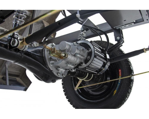 Трицикл грузовой RUTRIKE D4 1800 60V1500W Темно-серый 2495 023293-2495