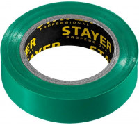 Изолента STAYER Protect-10 пвх, не поддерживает горение, 10м (0,13х15 мм), зе 12291-G_z01