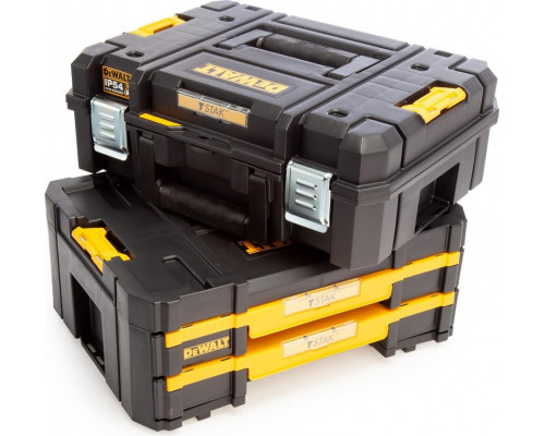 Ящик для инструмента DeWALT TSTAK комплект из 2-х модулей dw ii+iv DWST83395-1
