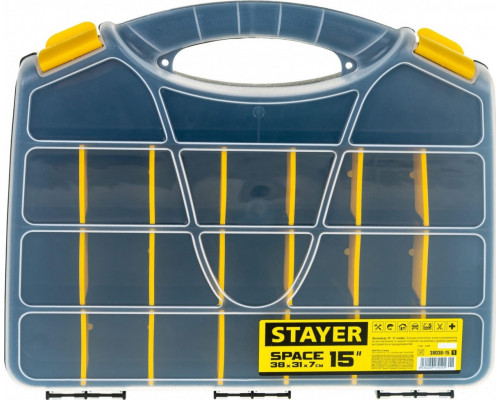 Органайзер STAYER SPACE-15 пластиковый, 38038-15_z01