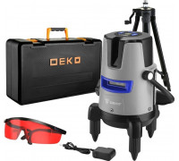 Лазерный уровень DEKO DKLL02RB PRO SET 2 PREMIUM со штативом 1 м 065-0102-1