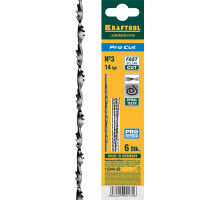 Полотно для пил по дереву KRAFTOOL Pro Cut 15344-03 и гипсу, спиральное, 130мм, 6шт. 15344-03