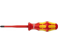 Отвертка диэлектрическая WERA Kraftform Plus 165 iS PZ VDE PZ 1 x 80 мм WE-006460