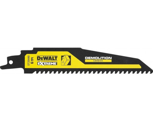 Полотно для сабельных пил DeWALT TCT 152 мм DT20440-QZ DT20440-QZ