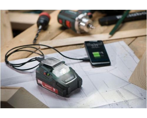 Адаптер питания для аккумулятора METABO PA 14.4-18 LED-USB 600288000 600288000