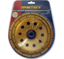 Алмазная чашка ПРАКТИКА двухрядная (бетон) 180х22.23 030-962 030-962