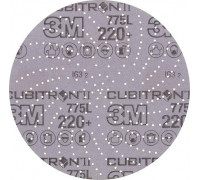 Диск на сетчатой основе 3M Cubitron II Hookit 775L 220+, 150 мм, КлинСэндинг, № 86 (уп.5шт) 7100064271