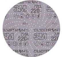 Диск на сетчатой основе 3M Cubitron II Hookit 775L 220+, 150 мм, КлинСэндинг, № 86 (уп.5шт) 7100064271