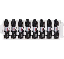 Кассета бит BOSCH Pick and Click IMPACT 25 мм 8 предметов PZ2 2608522325