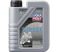 Масло для 2-тактных мотоциклов LIQUI MOLY Motorbike 2T Street 1 л 3981 полусинтетика 1504/3981