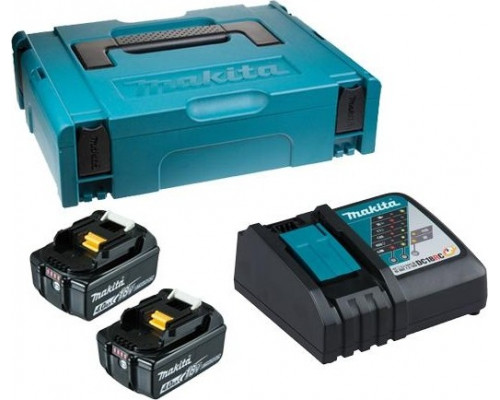 Набор АКБ и ЗУ MAKITA 18.0В 4,0 Ач Li-ion (2шт.) BL1840B/DC18RC (1шт.) 198310-8 198310-8