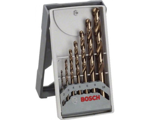 Набор сверл по металлу BOSCH HSS-Co 7 шт Mini X-Line D2-10 2608589296