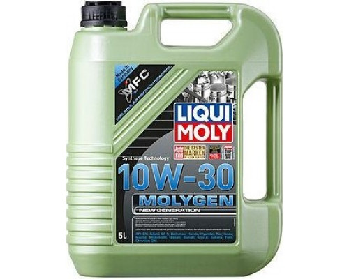 Масло моторное LIQUI MOLY SAE10W30 Molygen New Generation 5 л 9978 9978