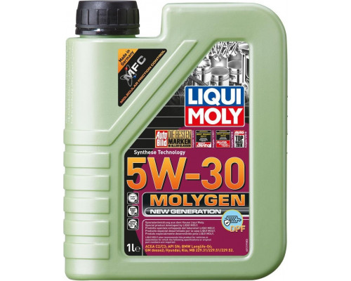 Масло моторное LIQUI MOLY SAE 5W30 Molygen New Generation DPF 1 л 21224 21224