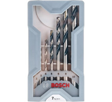 Набор сверл по металлу BOSCH HSS PointTeQ, Mini-X-Line (7шт) 2608577347