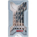 Набор сверл по металлу BOSCH HSS PointTeQ, Mini-X-Line (7шт) 2608577347